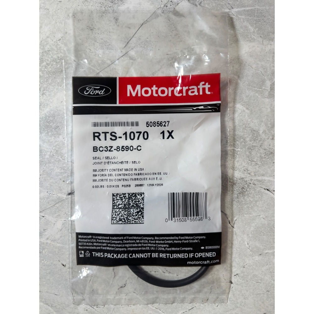 Motorcraft RTS-1070 Thermostat Seal Ford BC3Z-8590-C Genuine OEM O-Ring New‎